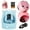 Blue, variant on FZFLZDH TENWIN Student Electric Pencil Sharpener Cartoon Cute Automatic Pencil With Strong Helical Blade For Student, Teacher, Painter, Designer