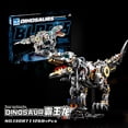 thumbnail image 1 of Bloque de construcción semimecánico de tiburón y loro con luces - Punk 13087 - Tiranosaurio Rex mecánico (1268 piezas con luces), 1 of 2