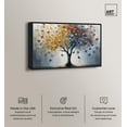 thumbnail image 2 of Butterfly Dream Tree I Canvas Colorful Tree Art by Art Remedy, Black Frame, 54" x 36", 2 of 7