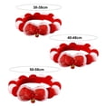 thumbnail image 6 of Dujiujun Pet Collar Charming Dragon Year Theme Soft Dog Necklace Plush Ball Decor Comfortable Cat Neck Circle Pet Accessory, 6 of 8