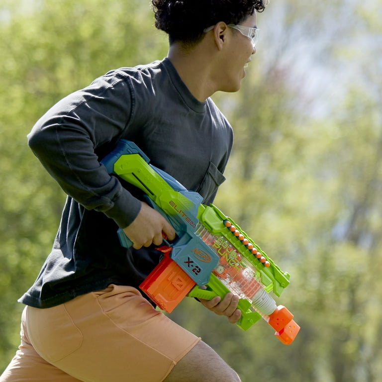 【新品・未使用】NERF ELITE 2.0 DOUBLE PUNCH 人気 Nerf Elite 2.0 Double Punch Motorized Dart Blaster