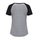 thumbnail image 3 of Camisa de lactancia de manga corta para mujer (gris), 3 of 3