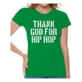thumbnail image 1 of Awkward Styles Thank God for Hip Hop T Shirt for Women Christian Clothes for Ladies Religious Womens T-Shirt Christian Gifts Jesus Shirts Jesus Clothing Hip Hop T Shirt for Her Hip Hop Ladies Shirt, 1 of 4