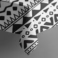 thumbnail image 5 of Black Geometric Striped Pattern Square Tablecloth,Waterproof Square Table Cover,Wipeable Spillproof Washable Table Cover for Home Kitchen Party Decor 52"x52"(132x132cm), 5 of 6