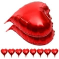 thumbnail image 4 of Heart Balloons Balloon Red Party Day Valentine Wedding Decoration S Shaped Aluminum Birthday Ornament Engagement, 4 of 8