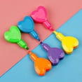 thumbnail image 3 of 7Pcs/Pack Mini Highlighters Heart-shape Coloring Markers Pocket Marker Pens Set, 3 of 11