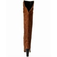 thumbnail image 3 of Veronica Beard Conrad Suede Over-The-Knee Boot, 10, Brown, 3 of 5