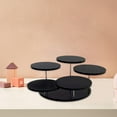 thumbnail image 4 of 5 Layers Jewelry Display Stand, Acrylic Round Show Shelf, Organizer Holder for Pendant Figurines Ear Countertop, 4 of 8