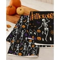 thumbnail image 2 of Fall Kitchen Towels Set of 2 - Fall Kitchen Dish Towels 18x26 Inches Decorative Autumn Themed Towel for Thanksgiving Harvest, Absorbent Hand Towel with Hanging Loop, Oil Pumpkin, 2 of 6