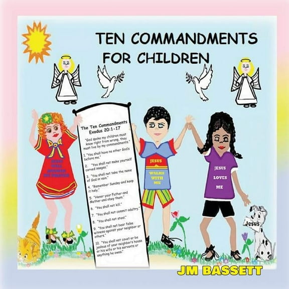 Ten Commandments for Children, (Paperback)