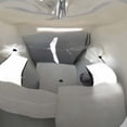 thumbnail image 2 of Benjara Masu Tabletop Accent Decor- 16" Apple Design- Silver Resin Body, 2 of 6