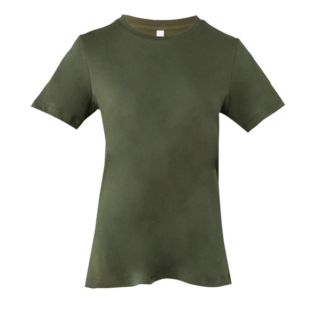 Bella + Canvas Womens Jersey Short-Sleeved T-Shirt