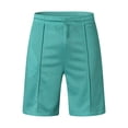 thumbnail image 5 of WILLBEST Conjunto de Pantalones Cortos Casuales de Manga Corta para Hombre, Cómodo Traje de Verano para Uso Diario, Tejido Suave y Transpirable, Traje Elegante para Caminar y Ir de Compras., 5 of 5