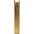 thumbnail image 4 of 6"W x 12"D x 36"H Thin Moab Rough Cedar Woodgrain TimberThane Corbel, Primed Tan, 4 of 6