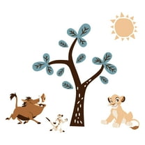 Disney Baby Lion King Adventure Wall Decals  by  Lambs & Ivy - Blue, Brown