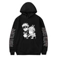 thumbnail image 5 of Sudadera con capucha de anime japonés, forro polar, unisex, ropa deportiva informal, 5 of 5