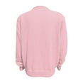 thumbnail image 4 of Ediodpoh Fall Casual Long Sleeve Open Front Knit Sweater Cardigans Coat with Pockets Fall Sweaters for Women Pink M, 4 of 4