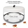 thumbnail image 2 of Pegatina de trampa para pulgas, control de plagas no tóxico para el hogar, paquete de 5 (redondo), 2 of 5