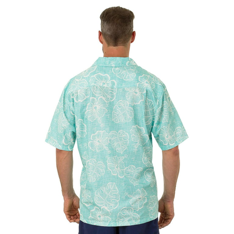 Uzzi Men's Hawaiian Shirt Short Sleeve Dri-FIT #HP90