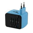 thumbnail image 4 of Adaptador De Viaje Universal Cargador De Viaje Internacional Todo En Uno Con Adaptador De Corriente De Viaje Mundial De 2.4A Cargador De Pared Para Ee. Uu./Ru/Ue/Au 4 Usb Parte 100-240 Monstrate EL013215-04, 4 of 5