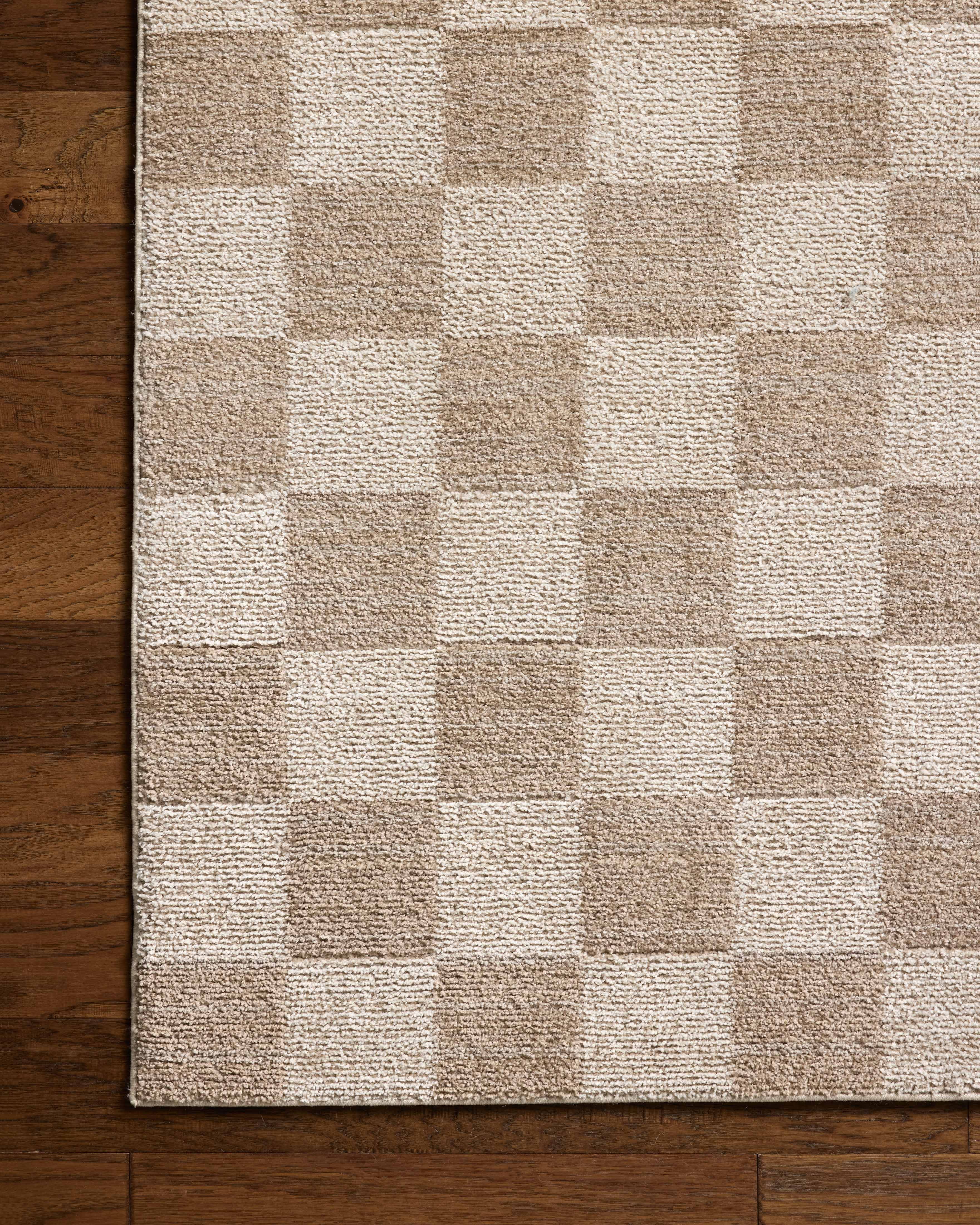 Chris Loves Julia x Loloi Calvin Pebble / Ivory 2'-7" x 7'-6" Runner Rug