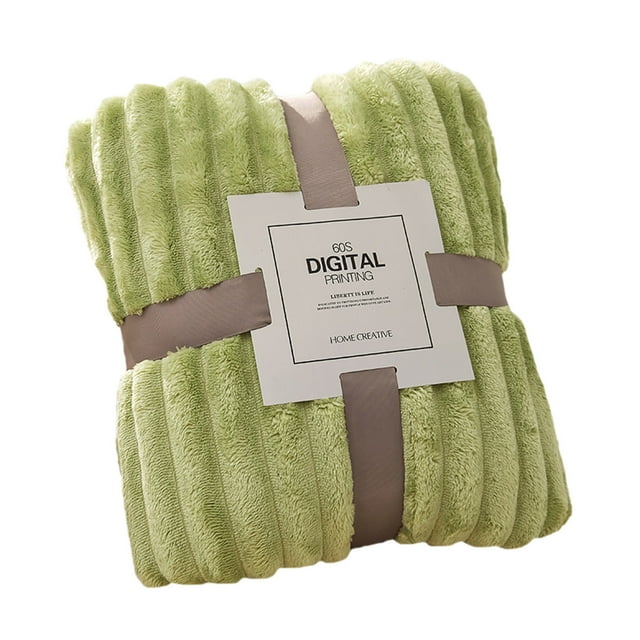 All Season Wool Throw for Sofa Bed and Travel Lightweight Comfort