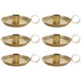thumbnail image 2 of 6 candelabros para decoración de velas, regalos de inauguración de la casa (dorado) Ndcxsfigh Libre de BPA, 2 of 7