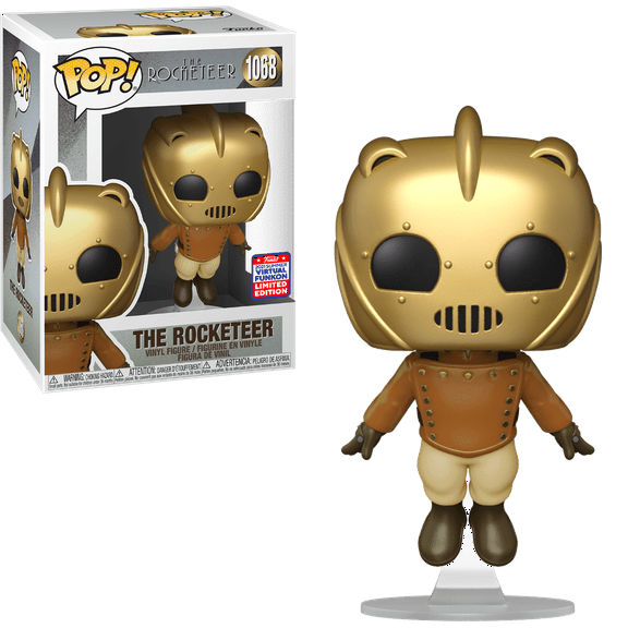 Funko Pop! The Rocketeer Virtual Funkon Sticker #1068   Protector