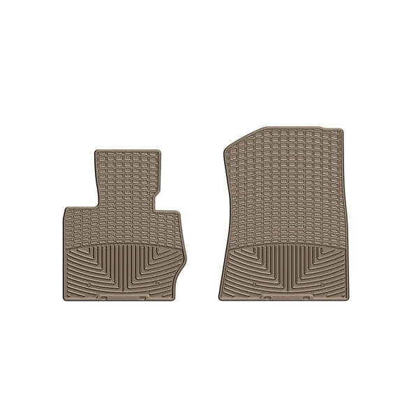 WeatherTech All-Weather Floor Mats compatible with BMW X3 35i, X4 28i, X4 35i, X3 28d, X3 28i, X4 M40i - 1st Row (Driver & Passenger), Tan