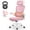Pink, variant on COOLHUT Ergonomic Office Chair, High Back Mesh Desk Chair with Lumbar Support and Adjustable Headrest, Swivel Home Office Chair, Computer Gaming Chair, 400lbs, Black