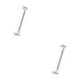 thumbnail image 3 of maskred Acier Inoxydable Corps Fermé Tour de Cou Mâchoire Câble de Câble Fourche Rigging Vis Solide et Durable Argent M5 2Set, 3 of 6