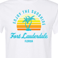 thumbnail image 4 of Inktastic Summer Enjoy the Sunshine Fort Lauderdale Florida in Blue T-Shirt, 4 of 5