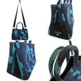 thumbnail image 3 of Pre-Owned PRADA handbag shoulder bag canapa canvas navy black blue silver ladies... (Good), 3 of 5