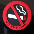 thumbnail image 2 of Self adhesive No Smoking Cigarette Logo Car Sticker Station Vehicle Warning Sign PVC Decal, 2 of 9