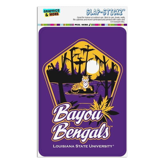 Bayou Bengals Pentagon Home Business Office Sign