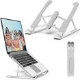 thumbnail image 1 of Support pour Ordinateur Portable, Support Portable pour Bureau, Rehausseur de Support pour Notebook, 1 of 4