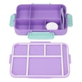 thumbnail image 1 of Fiambrera para Niños, Fiambrera Portátil, Contenedor de Almuerzo de Cafetería Conveniente para Niños, Apto para Microonda, Con utensilios, 1 of 7