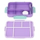 thumbnail image 1 of Fiambrera para Niños, Fiambrera Portátil, Contenedor de Almuerzo de Cafetería Conveniente para Niños, Apto para Microonda, Con utensilios, 1 of 7