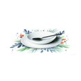 thumbnail image 3 of Ryvnso Placemats Set of 4 Watercolor Flowers Dining Mats Heat-Resistant Non-Slip Washable Table Mat, 3 of 8