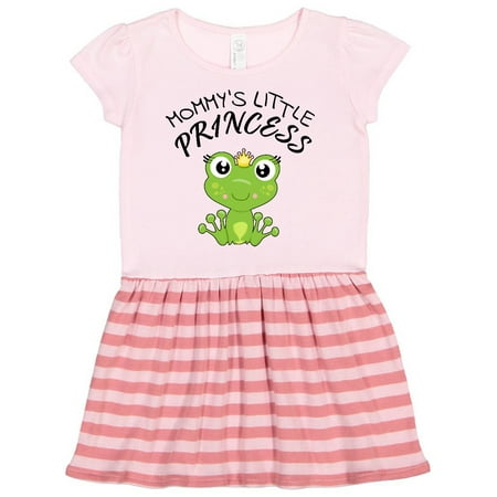 

Inktastic Mommy s Little Princess- cute frog Gift Toddler Girl Dress