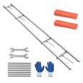 thumbnail image 1 of 9 ft Rail Mill Guide System, Large Aluminum Adjustable Saw Milling Rails System, 4 Crossbar Kits Work with Chainsaw Mill, 1 of 8