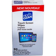 Nice 'N Clean Touchscreen Wipes, 90Count