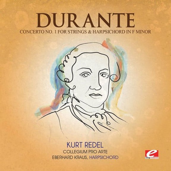 Durante - Concerto 1 Strings & Harpsichord F Min - Music & Performance - CD