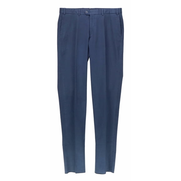 Hiltl Pantalon Habillé Homme Lavé Marine Coupe Contemporaine Porter 95 - 36