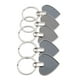 thumbnail image 5 of Etiquetas para llaves de metal de 5 piezas con , llavero, etiqueta de identificación, etiqueta de nombre de equipaje para de coche Los 7x3.5CM perfecl Llaveros en blanco, 5 of 8