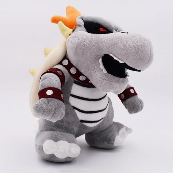10" Super Maro Gray Bowser King Koopa Jumbo Size Plush Toys