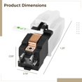 thumbnail image 5 of Dual Needle Turntable Cartridge, Vinyl Record Player Stylus, Ruby and Sapphire Tips, High Fidelity Sound, Compatible with Most Turntables, 5 of 5