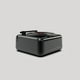 thumbnail image 3 of (negro) Radio portátil, altavoz con radio Bluetooth 5.0, radio FM recargable, enchufe de batería, radio de pared retro, 3 of 5