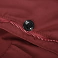 thumbnail image 6 of RYRJJ Womens Winter Warm Puffer Coats Plus Size Thicken Fleece Lined Parka Jacket Sherpa Lined Windproof Outerwear Faux Fur Hooded Jacket(Red,4XL), 6 of 6