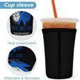 thumbnail image 3 of Butterfly Colon Cancer Awareness Coffee Sleeve Cups,Reusable 3 Pack Neoprene Cup Sleeve Set for 16-32oz Cold Drinks Beverages, 3 of 8